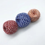 2mm 65m Double Colour Cotton Thread for Home Decor