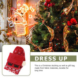 Xmas Hanging Gift Bag Christmas Tree Socks Decor Pendant Candy Stockings