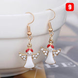 Christmas Earrings Pendant Jewelry Accessories Ear Decoration For Girls Women
