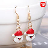 Christmas Earrings Pendant Jewelry Accessories Ear Decoration For Girls Women