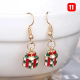 Christmas Earrings Pendant Jewelry Accessories Ear Decoration For Girls Women