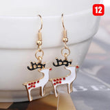 Christmas Earrings Pendant Jewelry Accessories Ear Decoration For Girls Women