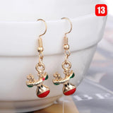 Christmas Earrings Pendant Jewelry Accessories Ear Decoration For Girls Women