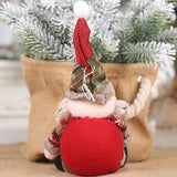 Elk Santa Dolls Christmas Pendant Decorations For Home