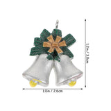 24 Pcs Resin Christmas Baubles Earrings Making Charms