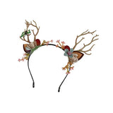 KAITIN Christmas Hairbands for Women Deer Horn Decoration Hair Hoops