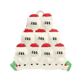 Santa Claus with Mask Family Name Ornament Gift