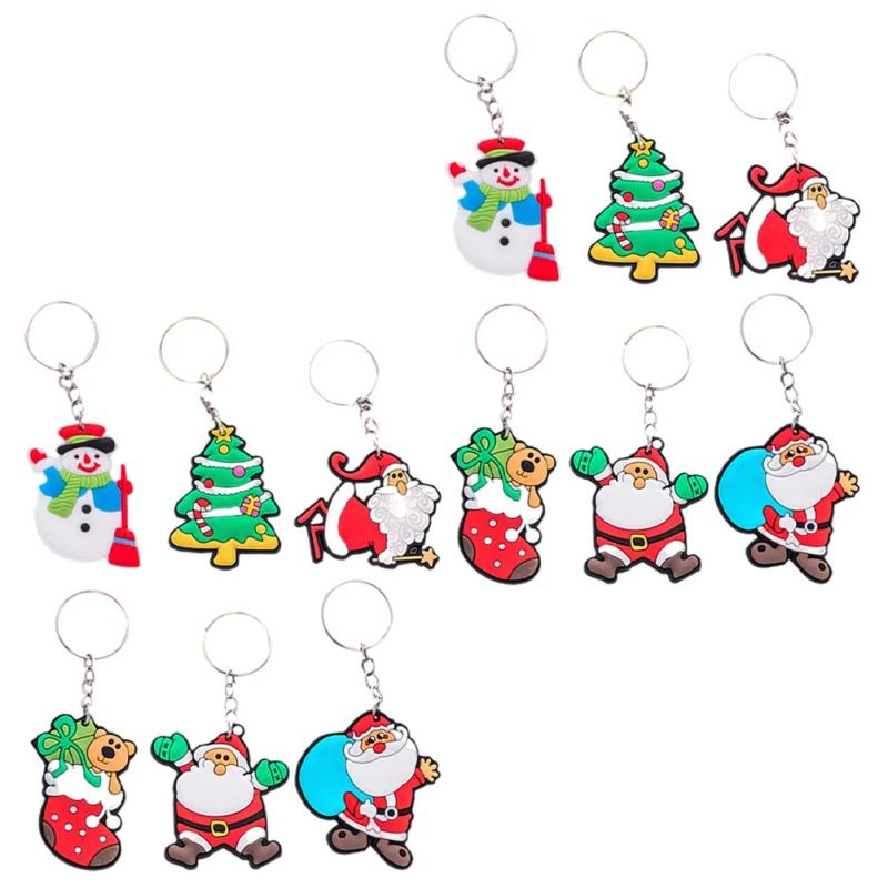 Christmas Xmas Bag Pendant Decorative Ornament Key Chain