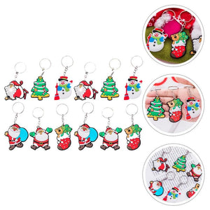 Christmas Xmas Bag Pendant Decorative Ornament Key Chain