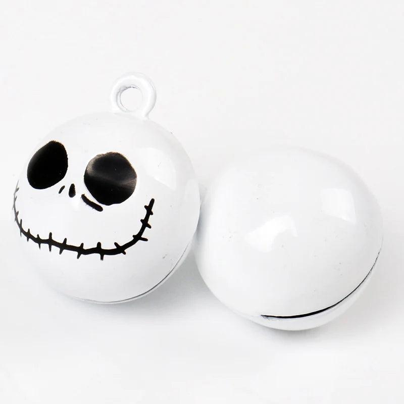 Blak Iron Loose Cartoon Jingle Bells Christmas Decoration Pendants DIY Crafts