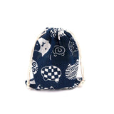 5PCS 14x16cm Cotton Bag Jewelry Organizer Drawstring Sachets