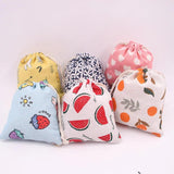 5PCS 14x16cm Cotton Bag Jewelry Organizer Drawstring Sachets