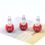 Red Rabbit Jingle Bells Loose Beads Party Decoration/DIY Crafts