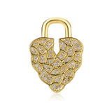 Spiral Lock Chains Pendant Punk Jewelry Making Decorative Clasps