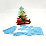 Christmas Resin Molds Xmas Decoration Elk/Snowman/Forest/Balloon Epoxy Mold
