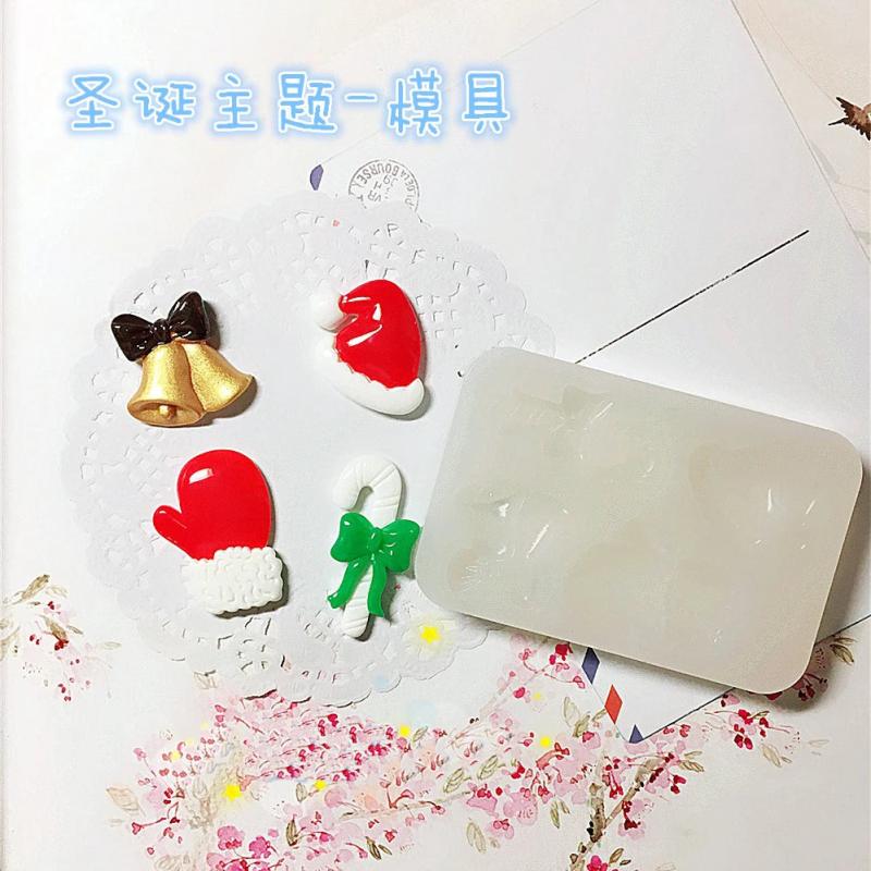 Silicone Mould Dried Flower Resin Craft DIY Christmas Shape Epoxy Resin Molds