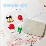 Silicone Mould Dried Flower Resin Craft DIY Christmas Shape Epoxy Resin Molds