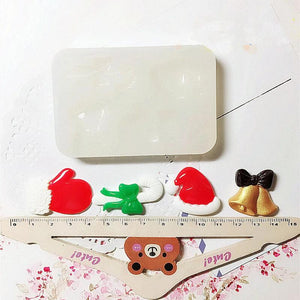 Silicone Mould Dried Flower Resin Craft DIY Christmas Shape Epoxy Resin Molds