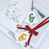 3Pcs Christmas Trees Elk Ornament Silicone Mould Resin Mold Xmas Decor Craft DIY