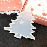 3Pcs Christmas Trees Elk Ornament Silicone Mould Resin Mold Xmas Decor Craft DIY