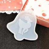 3Pcs Christmas Trees Elk Ornament Silicone Mould Resin Mold Xmas Decor Craft DIY