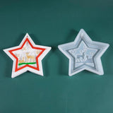 Silicone Christmas Star Charms Resin Decoration Craft Mold