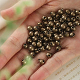 100pcs 6mm Small Metal Jingle Bells for DIY Crafts/Decorations