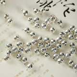 100pcs 6mm Small Metal Jingle Bells for DIY Crafts/Decorations
