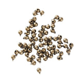 100pcs 6mm Small Metal Jingle Bells for DIY Crafts/Decorations