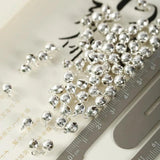 100pcs 6mm Small Metal Jingle Bells for DIY Crafts/Decorations