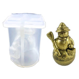 Christmas Snowman Ornament Mold for Home Decoration
