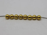 Christmas Silver-plate Jingle Bells Beads Charms 6mm DIY Craft