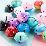 10PCS Christmas Bells 40mm Metal Stars Jingle Bells Decoration Pendants DIY
