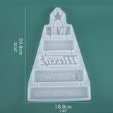 DIY Crystal Epoxy Mold Christmas Tree Decoration