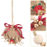 Xmas Hanging Decoration Wooden Decor Pendant Party Ornament