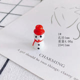 Christmas Pendant Santa Claus Snowman Tree Decoration 1PCS