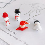 Christmas Pendant Santa Claus Snowman Tree Decoration 1PCS