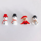 Christmas Pendant Santa Claus Snowman Tree Decoration 1PCS