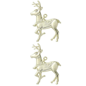 30 Pcs Cedar Tree Pendant Xmas Adornment DIY Craft Accessory Necklace Christmas