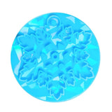 Rainbow Snowflake Silicone Mold for Resin Keychain Epoxy Molds Christmas Decor