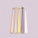 10pcs Glossy Water Droplets Charms Jewelry Making Charms