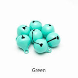 20PCS Copper Loose Metal Beads Jingle Bells DIY Crafts Christmas Decor Pendants