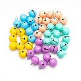 20PCS Copper Loose Metal Beads Jingle Bells DIY Crafts Christmas Decor Pendants
