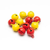 20PCS Copper Loose Metal Beads Jingle Bells DIY Crafts Christmas Decor Pendants