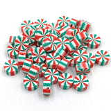 Christmas Polymer Clay Beads For DIY Jewelry Earrings Bracelets Decoration