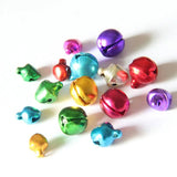200Pcs Jingle Bells Aluminum Beads for DIY Crafts/Decoration
