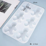 Ginger Pendant Silicone Mold for Christmas Decorations