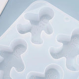 Ginger Pendant Silicone Mold for Christmas Decorations