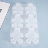 Ginger Pendant Silicone Mold for Christmas Decorations
