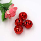 30pcs Multicolor 14mm Copper Jingle Small Bells for Crafts DIY Jewelry
